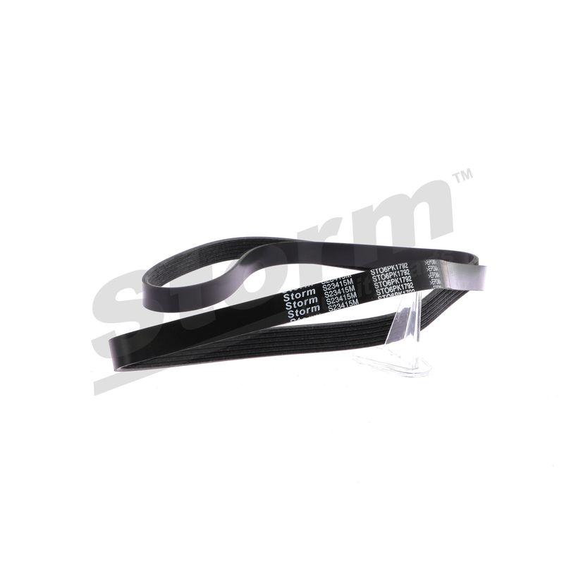 Courroie trapézoïdale à nervures STORM QUALITY PARTS STO6PK1792