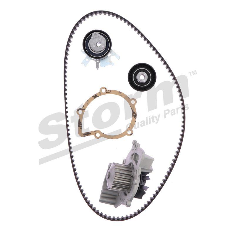 Pompe à eau + kit de courroie crantée STORM QUALITY PARTS 904595KP