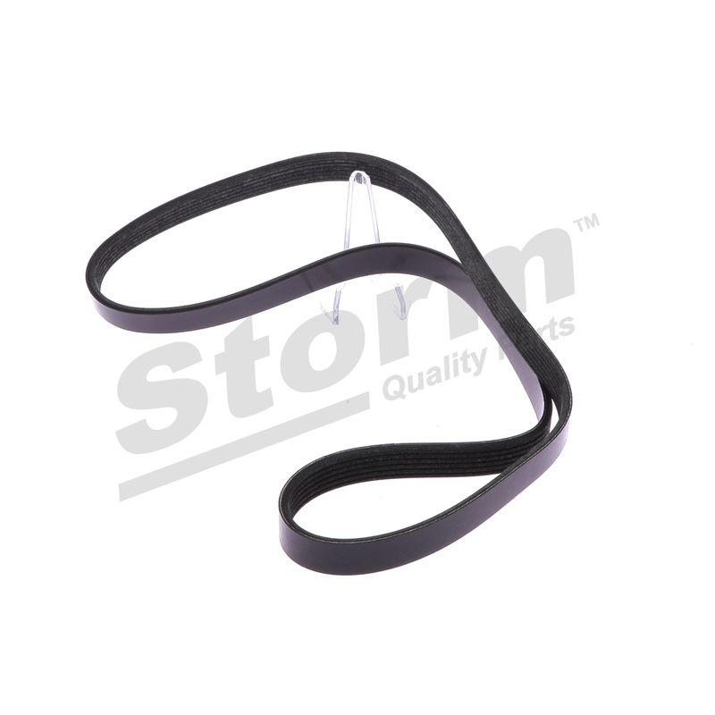 Courroie trapézoïdale à nervures STORM QUALITY PARTS STO6PK1113