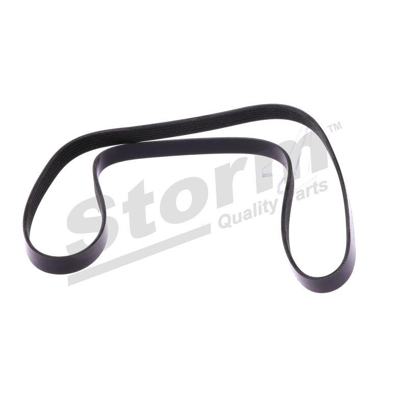 Courroie trapézoïdale à nervures STORM QUALITY PARTS STO6PK1453