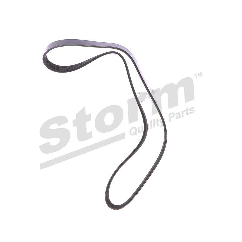 Courroie trapézoïdale à nervures STORM QUALITY PARTS STO6PK1095