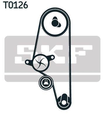 Pompe à eau + kit de courroie crantée SKF VKMC 01106-2