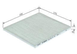 Filtre, air de l'habitacle BOSCH 1987435177