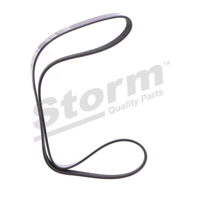 Courroie trapézoïdale à nervures STORM QUALITY PARTS STO6PK1200