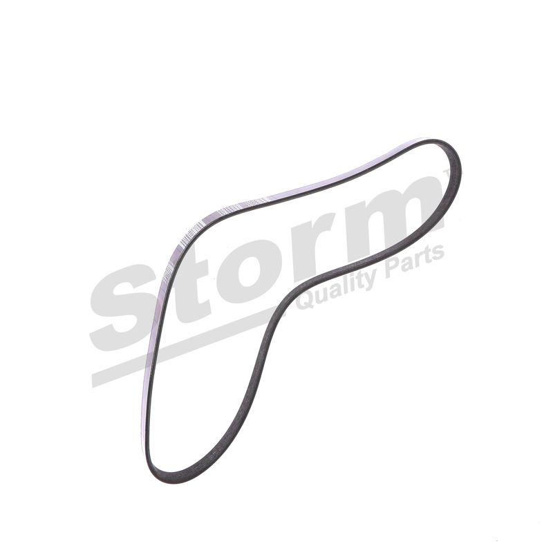 Courroie trapézoïdale à nervures STORM QUALITY PARTS STO6PK1019