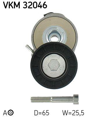 Tendeur de courroie, courroie trapézoïdale à nervures SKF VKM 32046