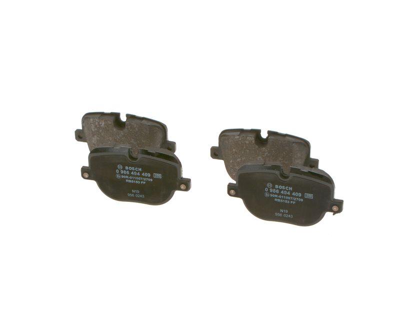 Kit de plaquettes de frein, frein à disque BOSCH 0 986 494 409