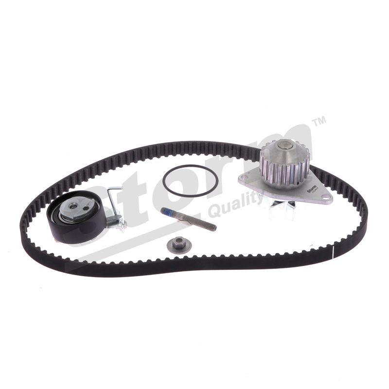 Pompe à eau + kit de courroie crantée STORM QUALITY PARTS 904463KP