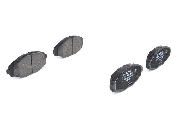 Kit de plaquettes de frein, frein à disque BOSCH 0 986 424 512