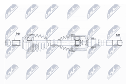 Arbre de transmission NTY NPW-CT-061