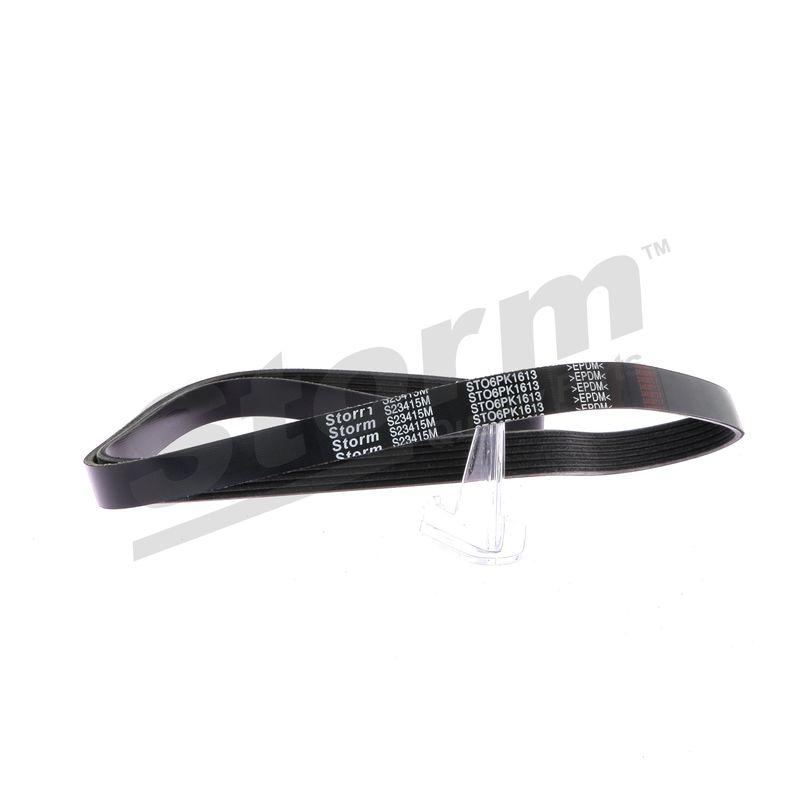 Courroie trapézoïdale à nervures STORM QUALITY PARTS STO6PK1613