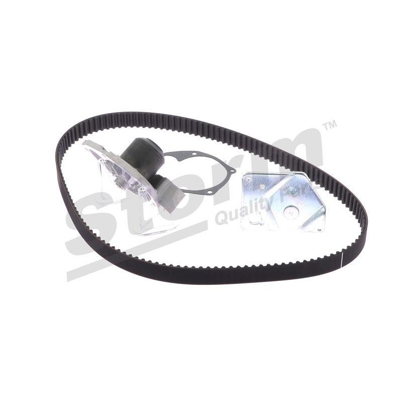 Pompe à eau + kit de courroie crantée STORM QUALITY PARTS 904509KP