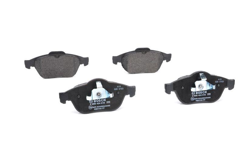 Kit de plaquettes de frein, frein à disque BOSCH 0 986 424 616
