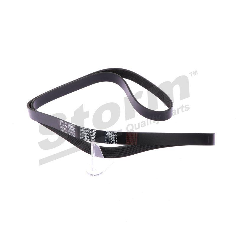 Courroie trapézoïdale à nervures STORM QUALITY PARTS STO6PK1700