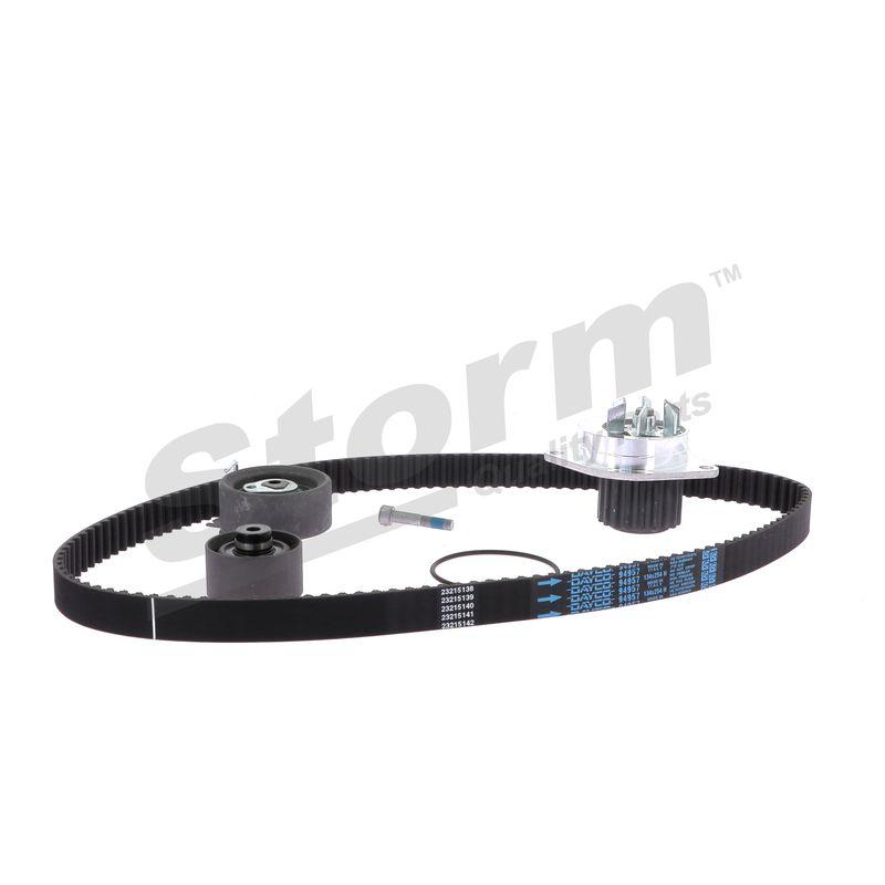 Pompe à eau + kit de courroie crantée STORM QUALITY PARTS 904470KP