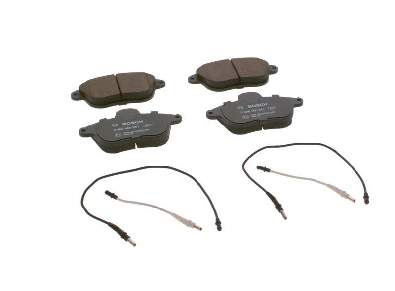 Kit de plaquettes de frein, frein à disque BOSCH 0 986 460 951