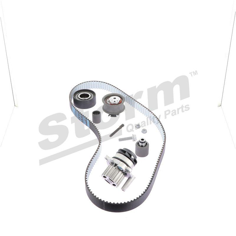 Pompe à eau + kit de courroie crantée STORM QUALITY PARTS 5550791KP