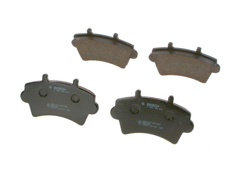 Kit de plaquettes de frein, frein à disque BOSCH 0 986 494 031