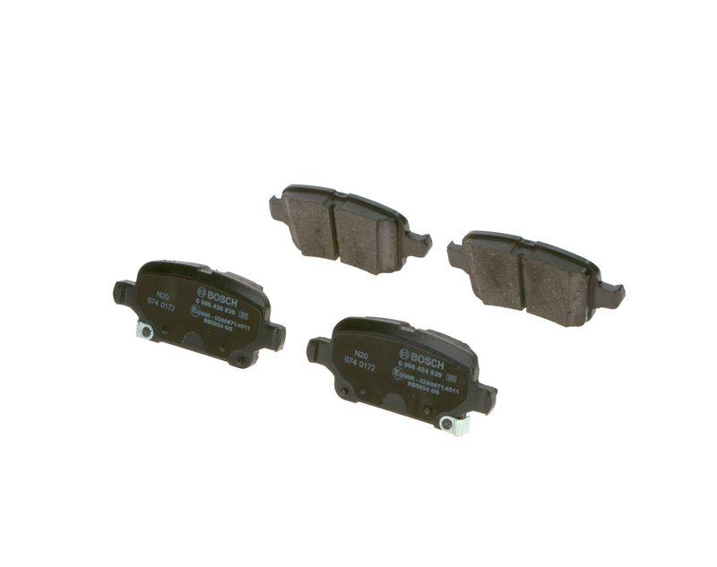 Kit de plaquettes de frein, frein à disque BOSCH 0 986 424 839