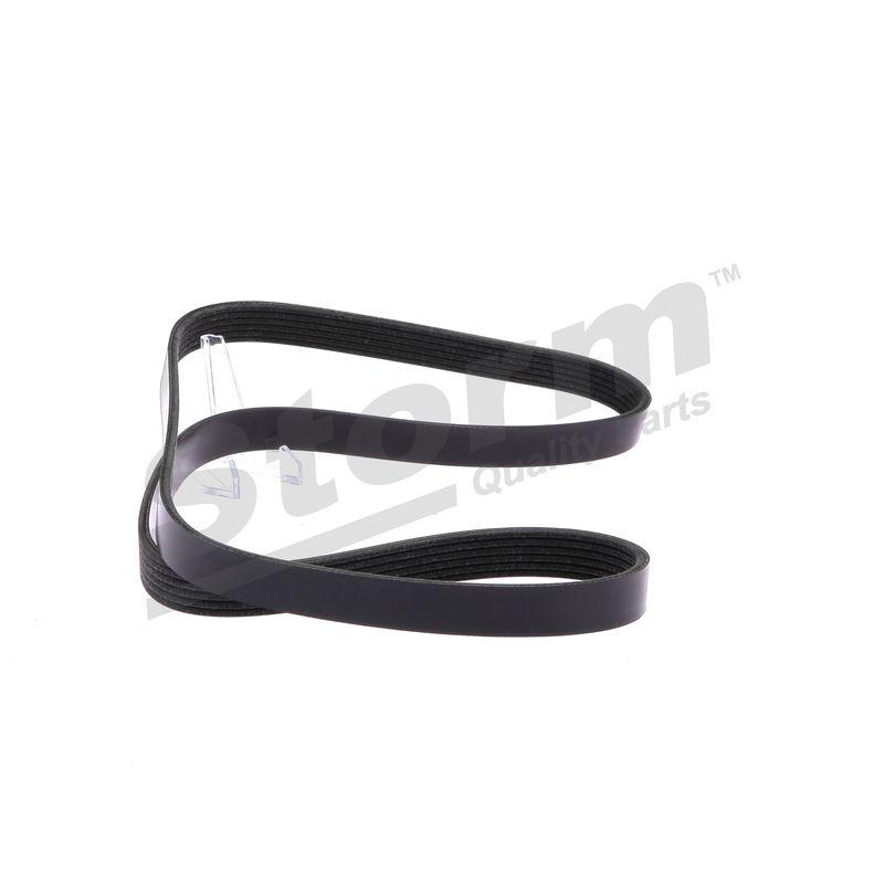 Courroie trapézoïdale à nervures STORM QUALITY PARTS STO6PK1355