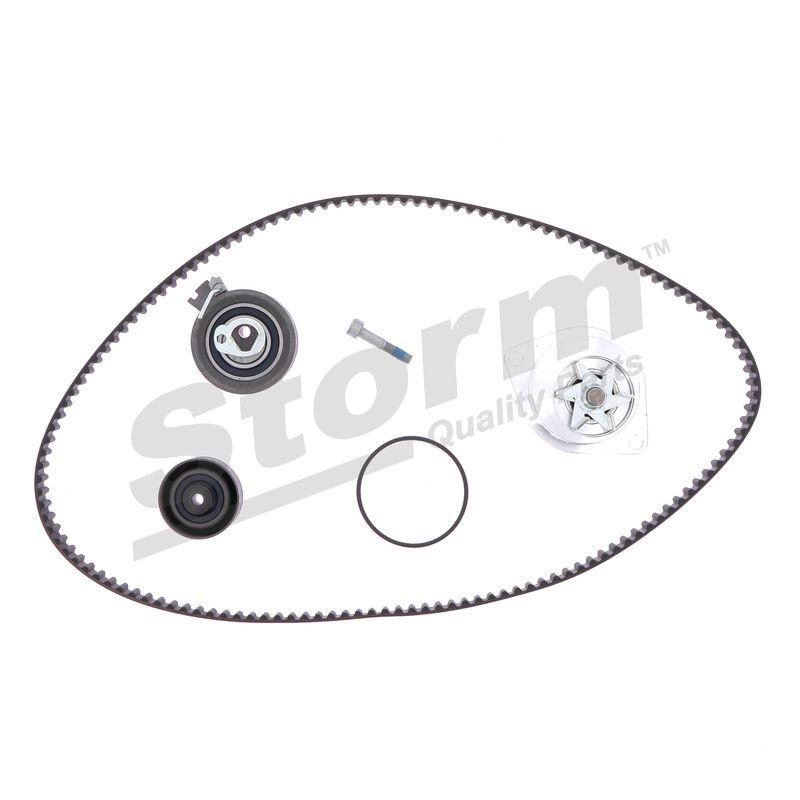 Pompe à eau + kit de courroie crantée STORM QUALITY PARTS 904470KP