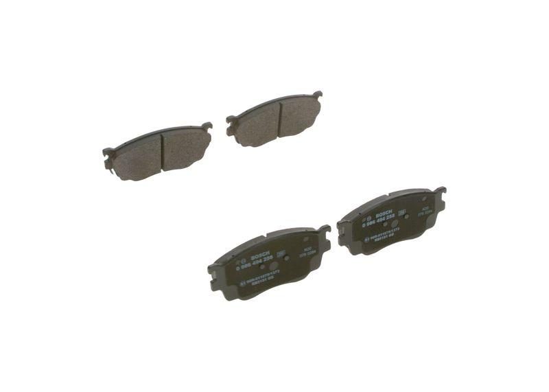 Kit de plaquettes de frein, frein à disque BOSCH 0 986 494 258