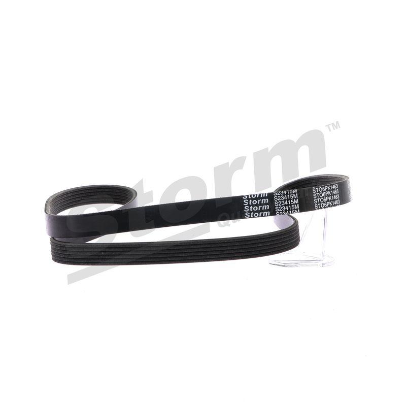 Courroie trapézoïdale à nervures STORM QUALITY PARTS STO6PK1463