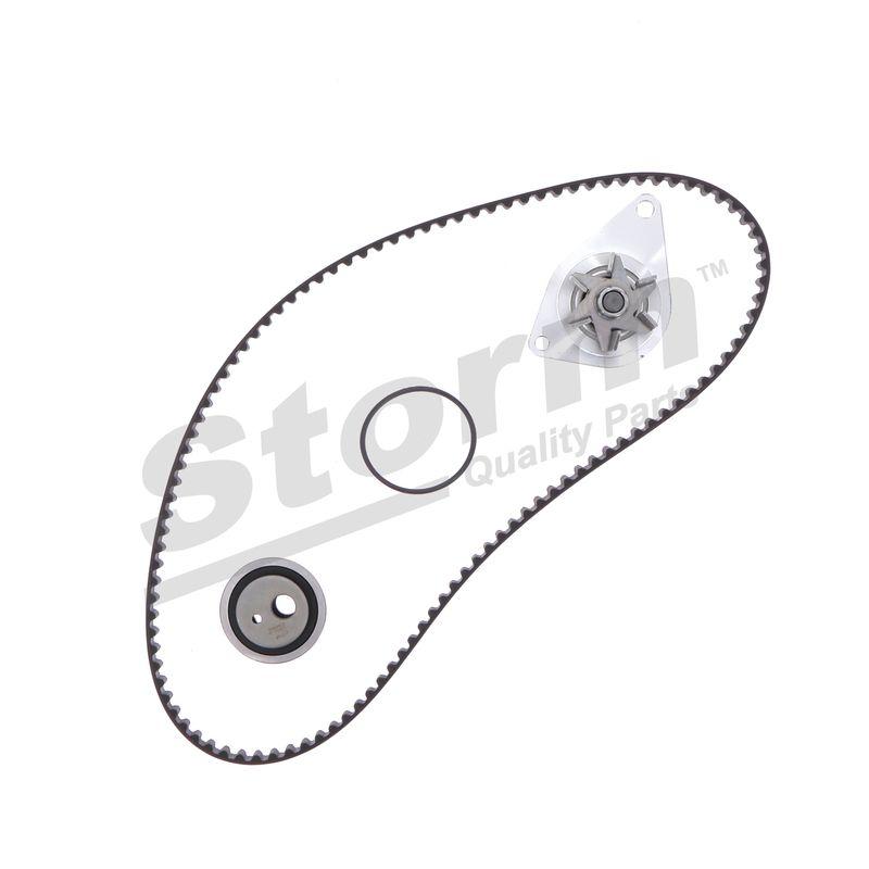 Pompe à eau + kit de courroie crantée STORM QUALITY PARTS 5550109KP