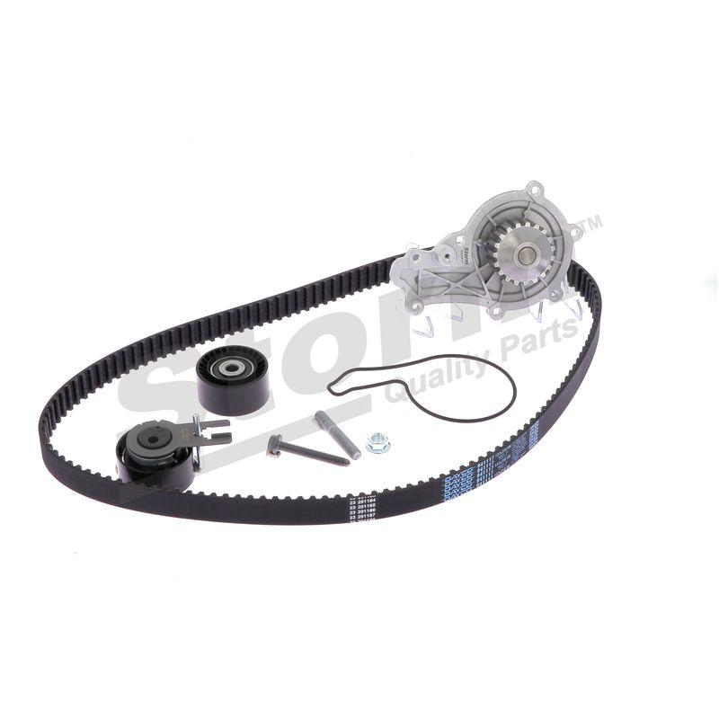 Pompe à eau + kit de courroie crantée STORM QUALITY PARTS 904487KP