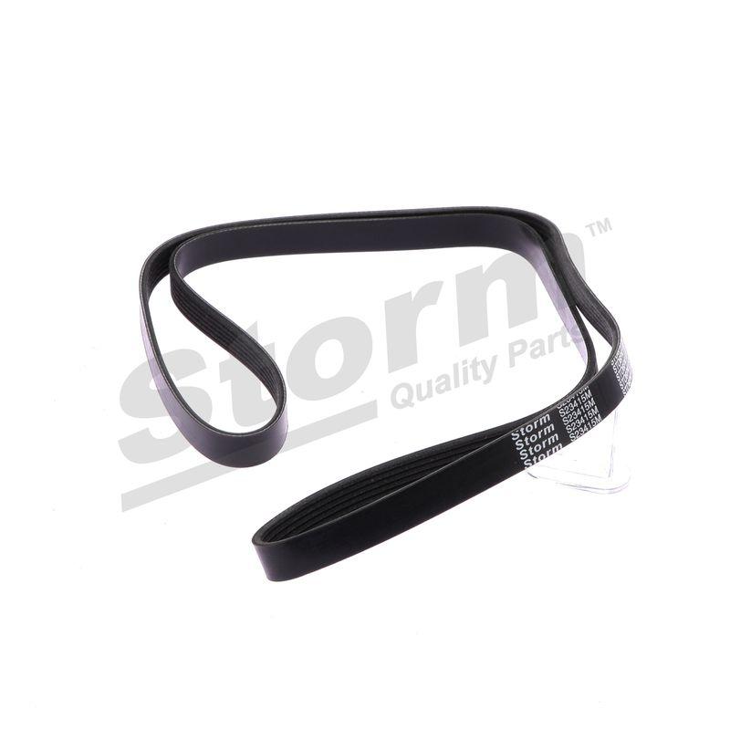 Courroie trapézoïdale à nervures STORM QUALITY PARTS STO6PK1775