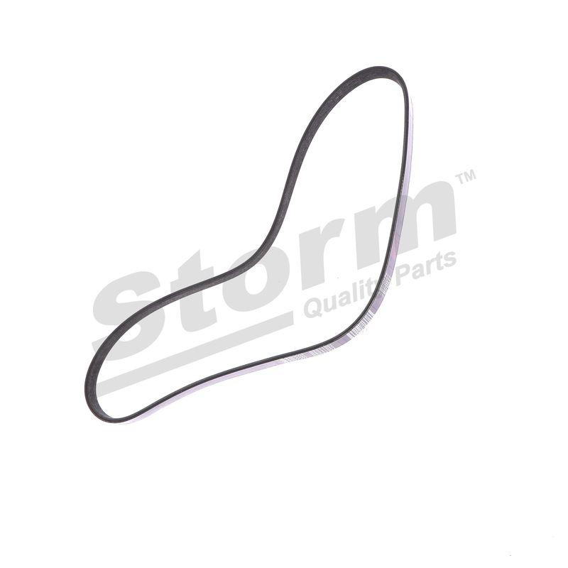 Courroie trapézoïdale à nervures STORM QUALITY PARTS STO6PK1019