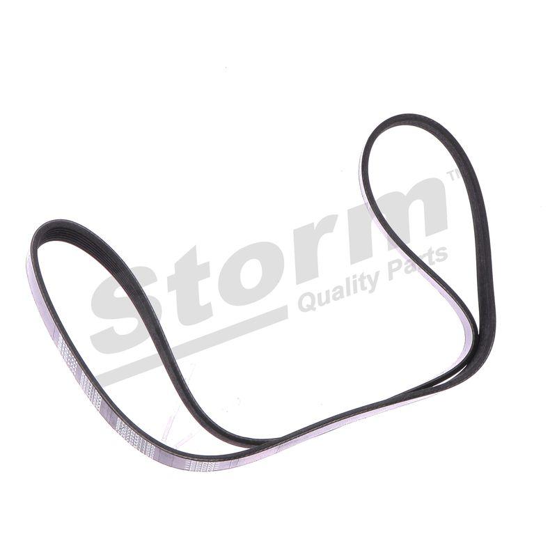 Courroie trapézoïdale à nervures STORM QUALITY PARTS STO7PK1125