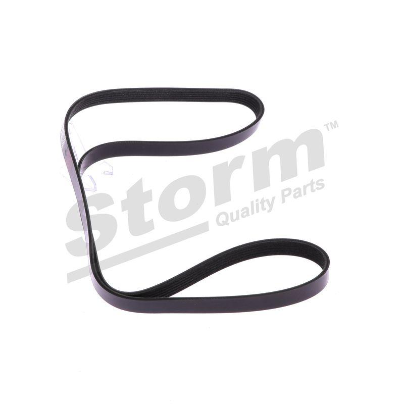 Courroie trapézoïdale à nervures STORM QUALITY PARTS STO6PK1563