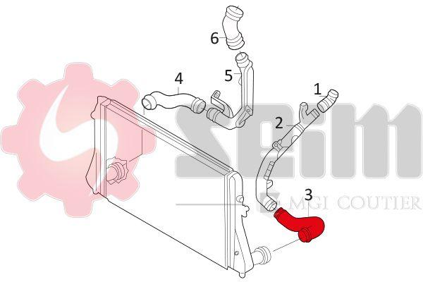Gaine de suralimentation SEIM 981045
