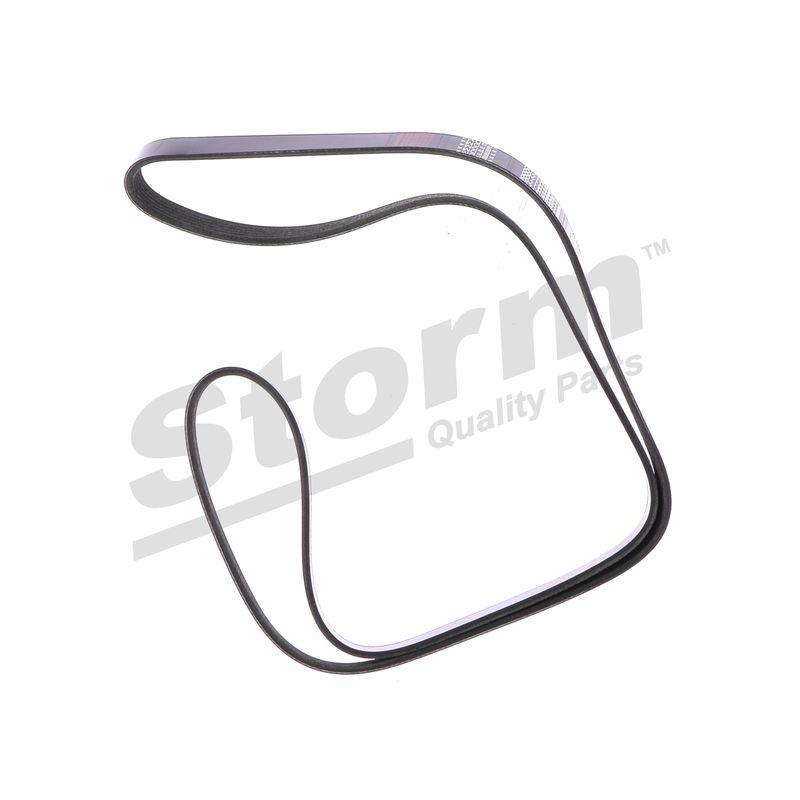 Courroie trapézoïdale à nervures STORM QUALITY PARTS STO6PK1700