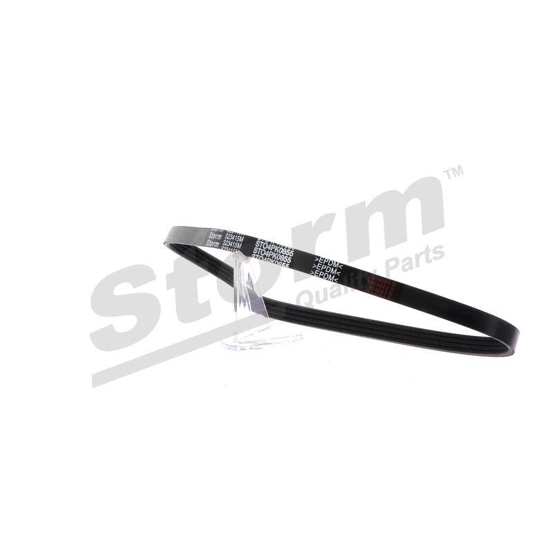 Courroie trapézoïdale à nervures STORM QUALITY PARTS STO4PK0855