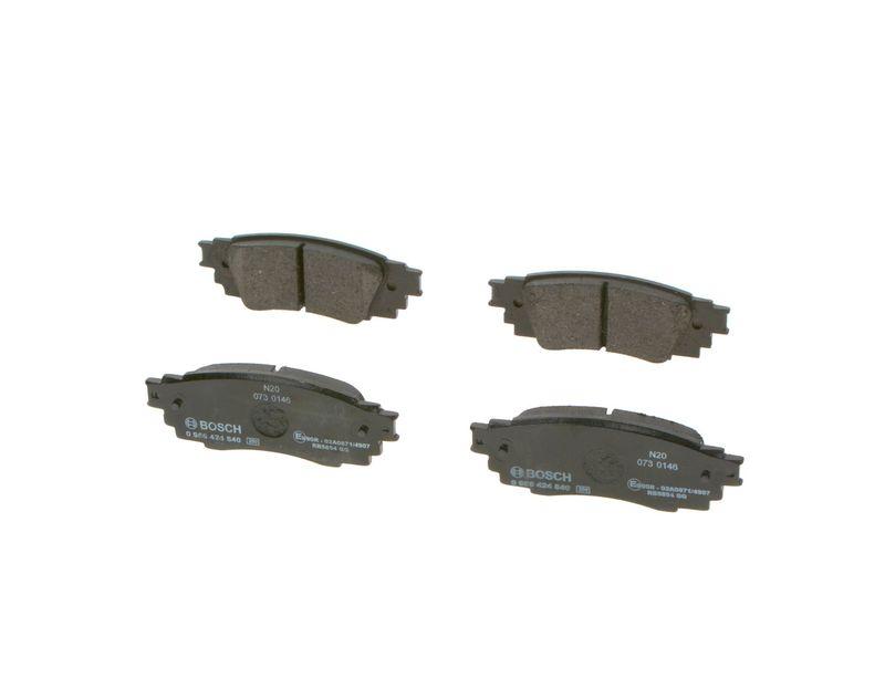 Kit de plaquettes de frein, frein à disque BOSCH 0 986 424 840