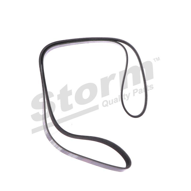Courroie trapézoïdale à nervures STORM QUALITY PARTS STO6PK1600