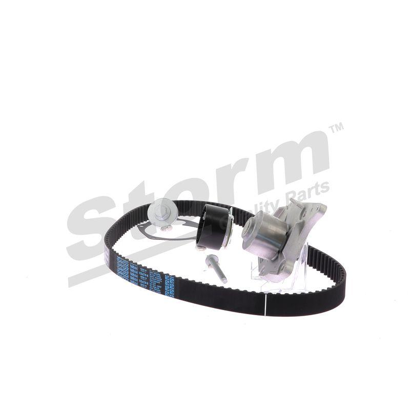 Pompe à eau + kit de courroie crantée STORM QUALITY PARTS 5550578KP