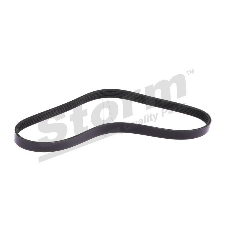 Courroie trapézoïdale à nervures STORM QUALITY PARTS STO6PK0900