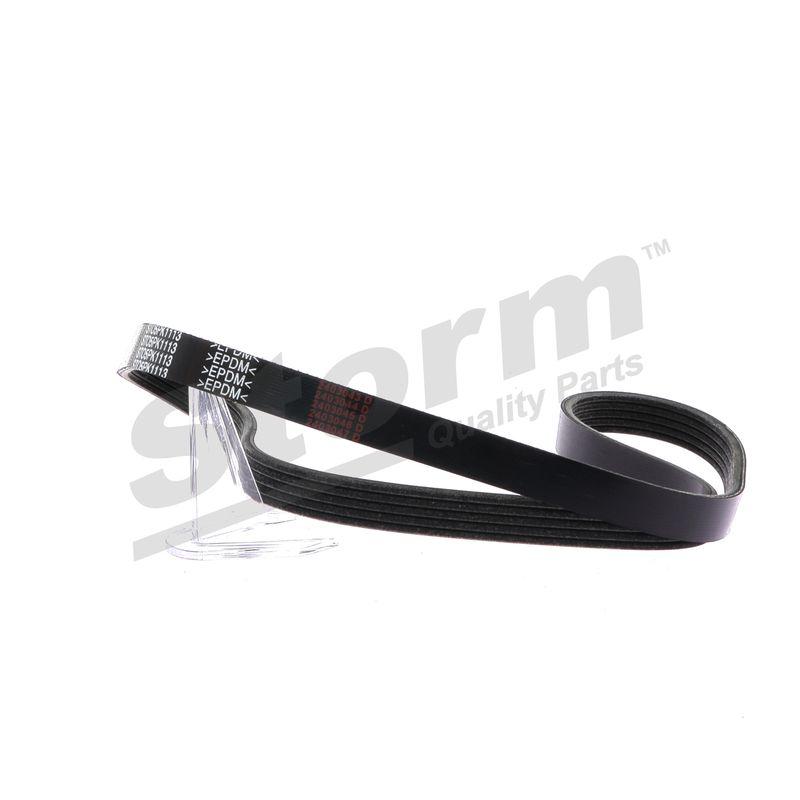 Courroie trapézoïdale à nervures STORM QUALITY PARTS STO5PK1113