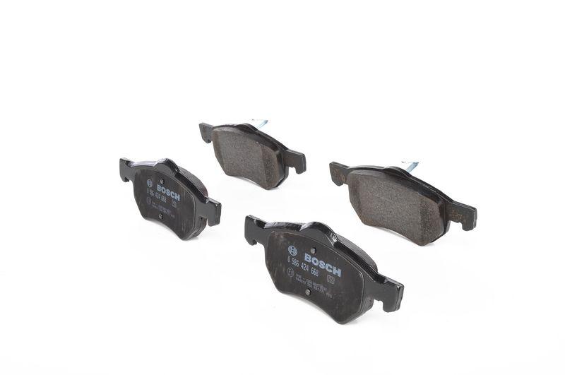 Kit de plaquettes de frein, frein à disque BOSCH 0 986 424 668