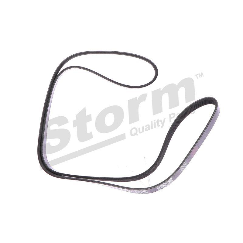 Courroie trapézoïdale à nervures STORM QUALITY PARTS STO6PK1600