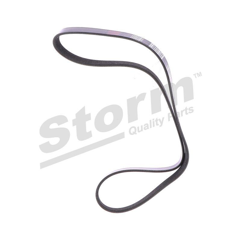 Courroie trapézoïdale à nervures STORM QUALITY PARTS STO6PK1153