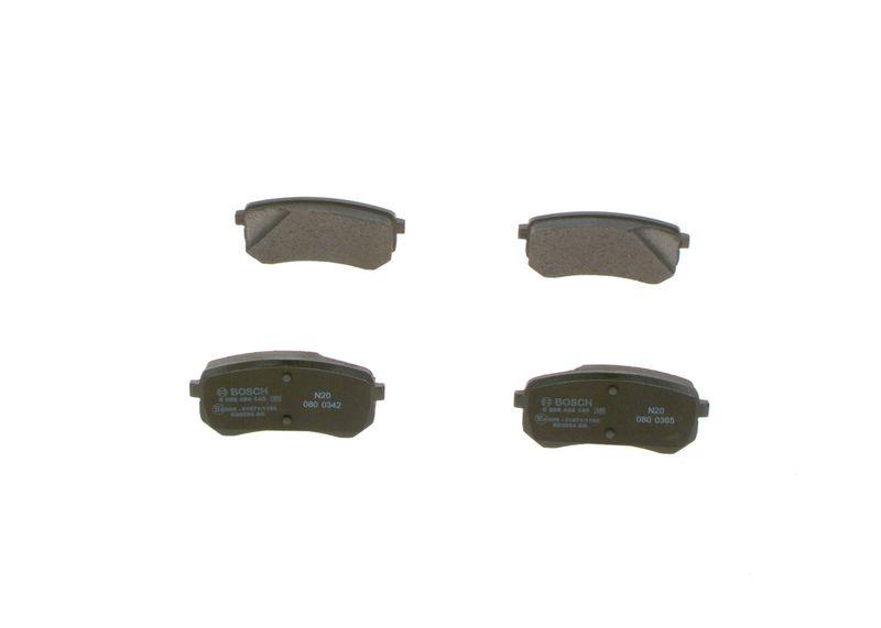 Kit de plaquettes de frein, frein à disque BOSCH 0 986 494 145