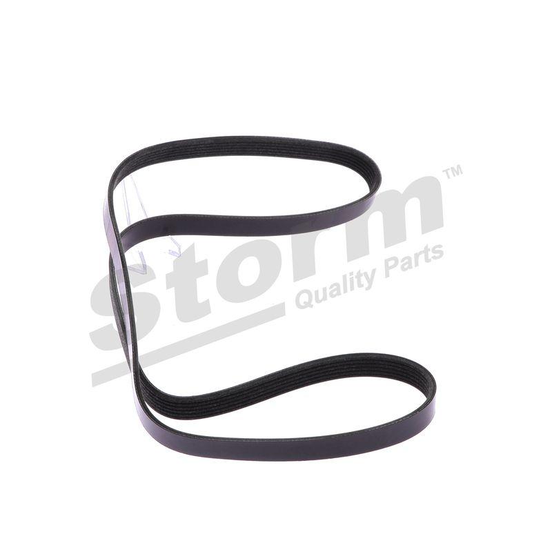 Courroie trapézoïdale à nervures STORM QUALITY PARTS STO6PK1453