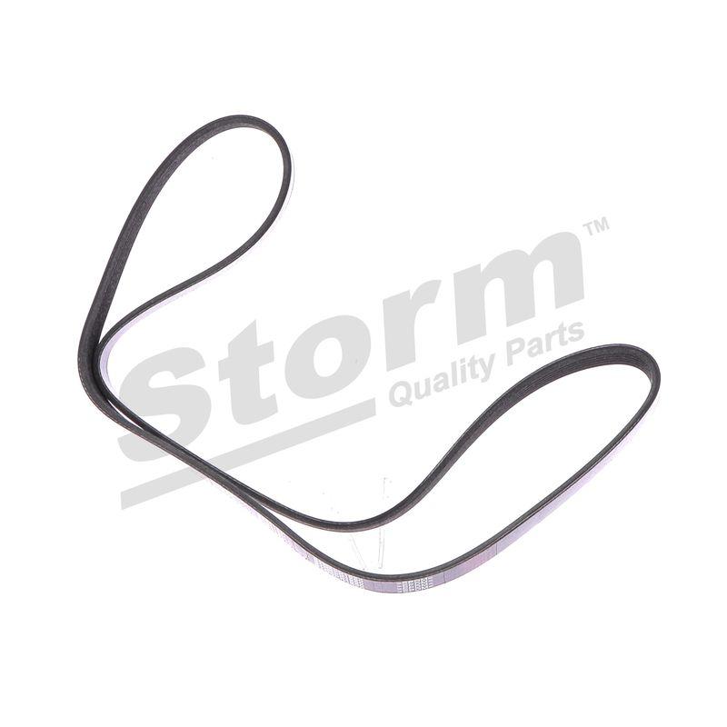 Courroie trapézoïdale à nervures STORM QUALITY PARTS STO6PK1250