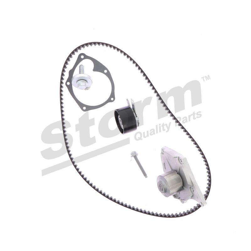 Pompe à eau + kit de courroie crantée STORM QUALITY PARTS 5550578KP