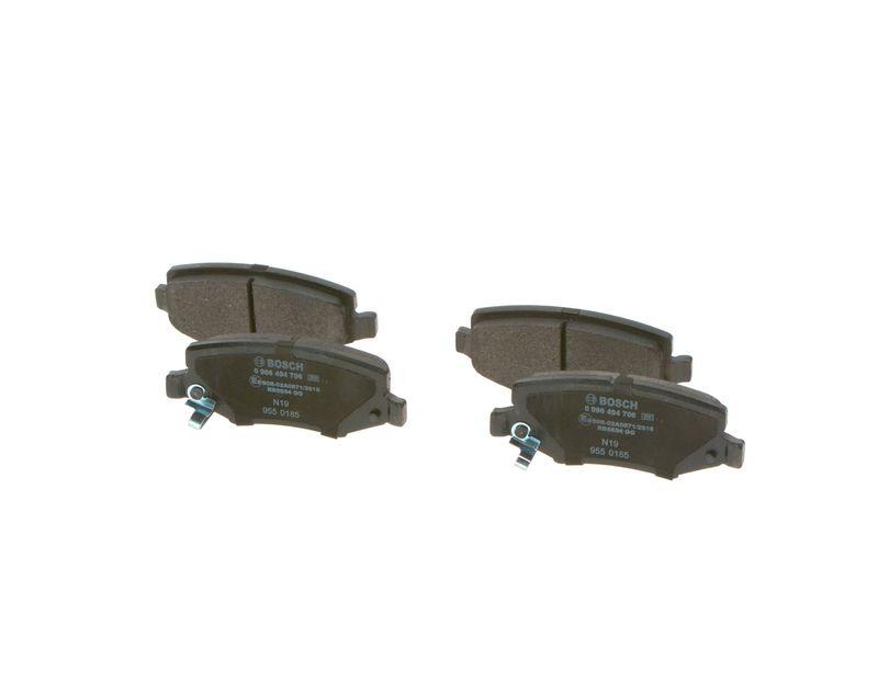 Kit de plaquettes de frein, frein à disque BOSCH 0 986 494 706