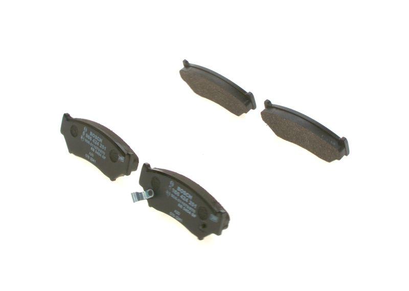 Kit de plaquettes de frein, frein à disque BOSCH 0 986 424 251